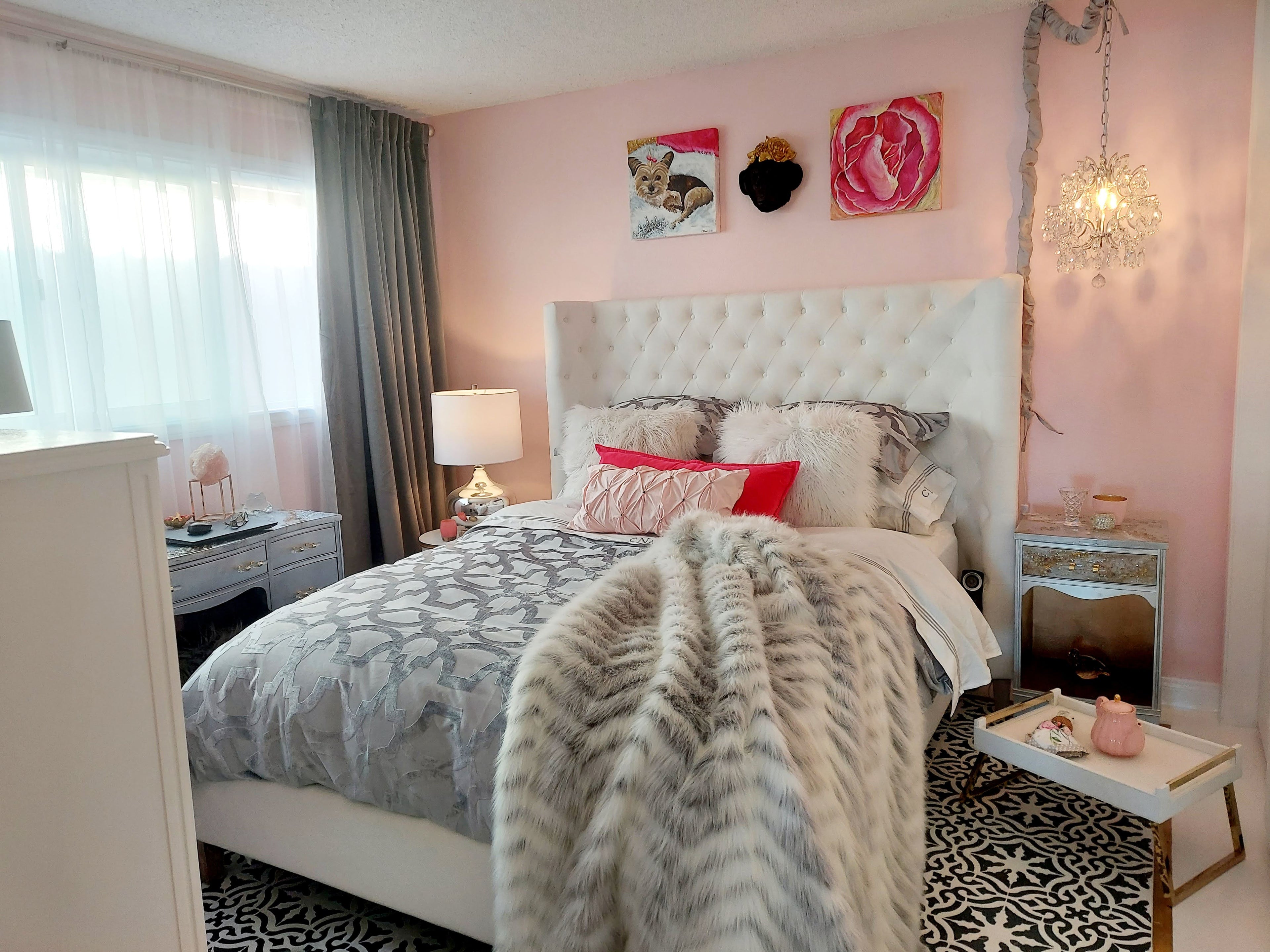 Bedroom styling - before