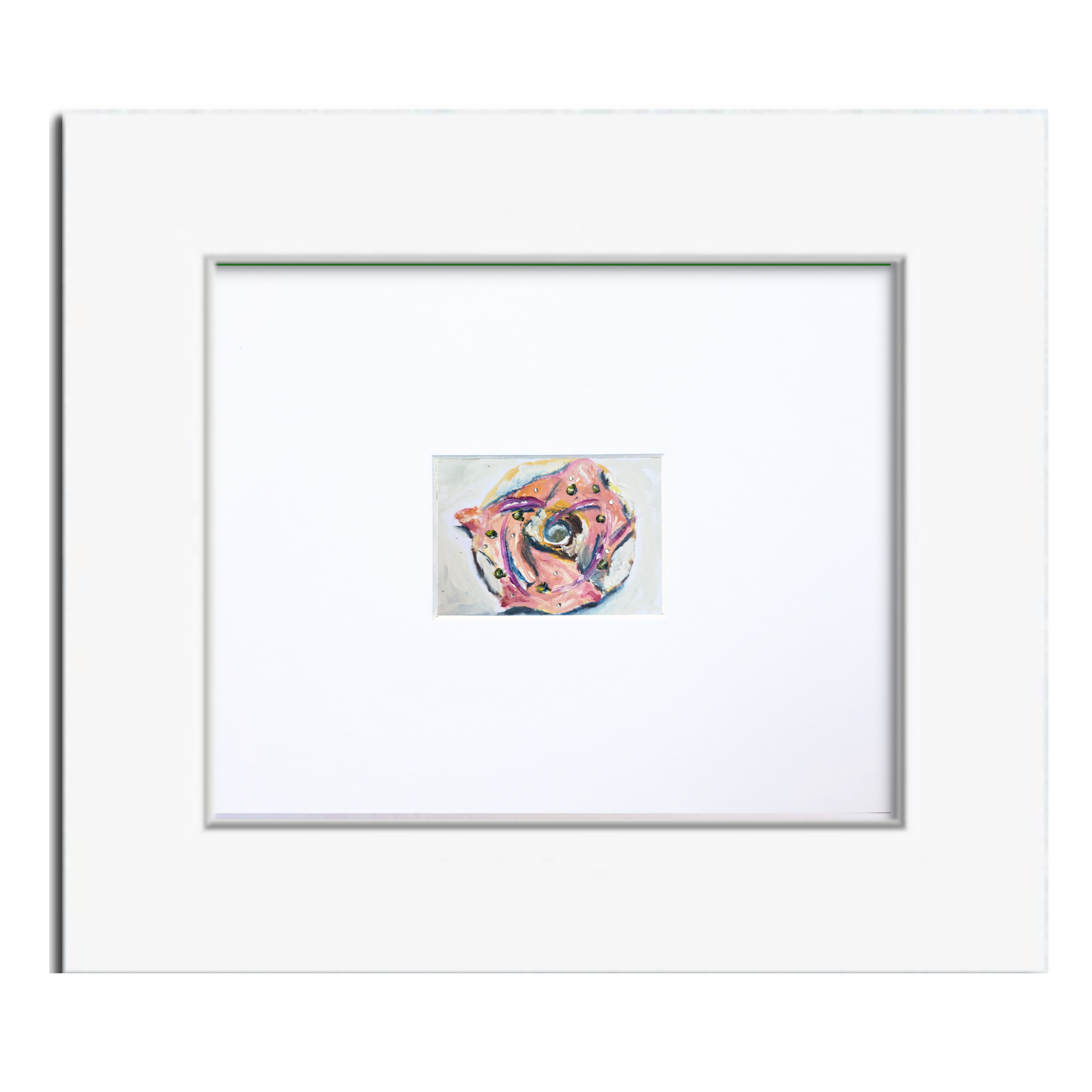 Bagel with Lox and Cream Cheese – Original ACEO Miniature Oil Painting