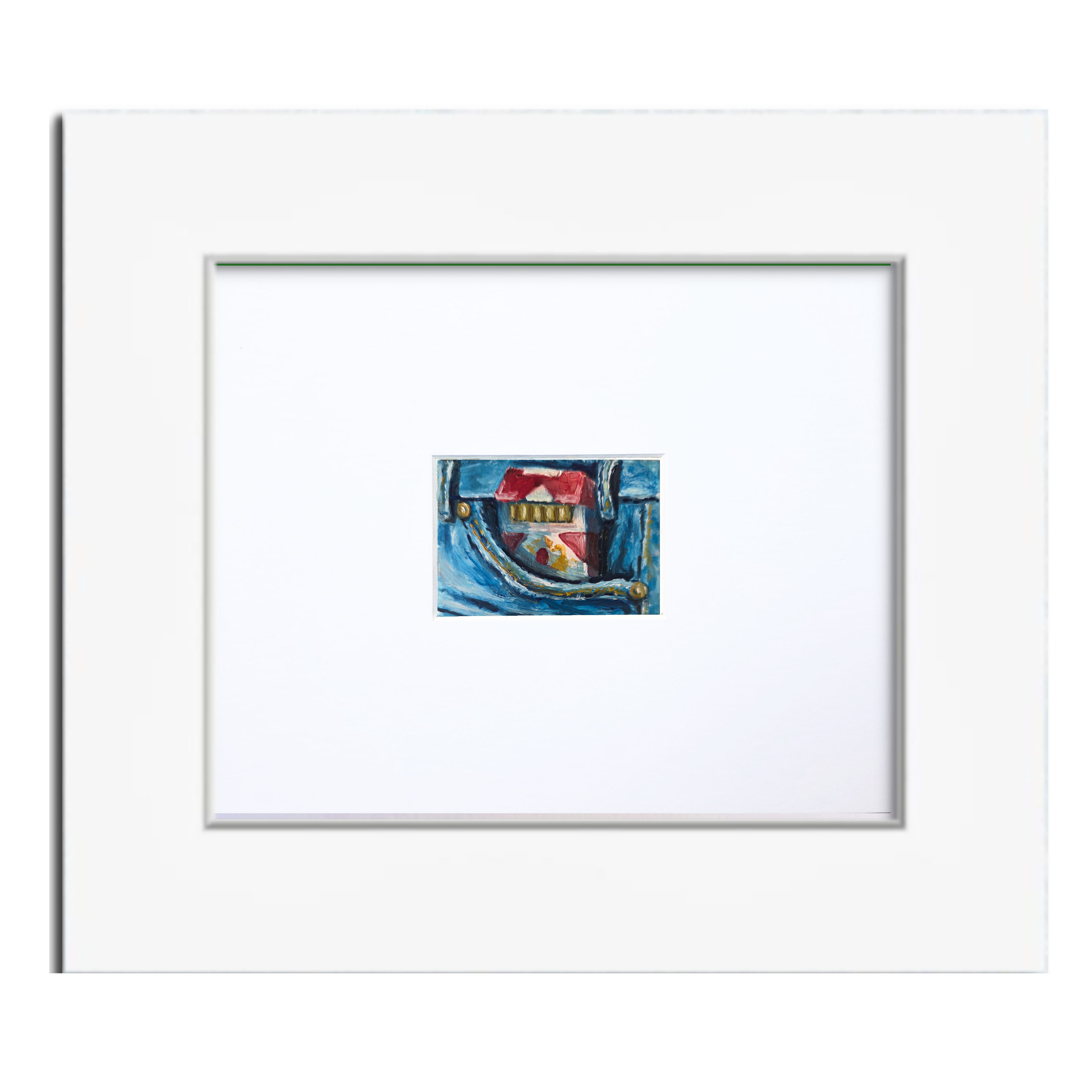 The Shadow in My Pocket — Original ACEO Mini Painting