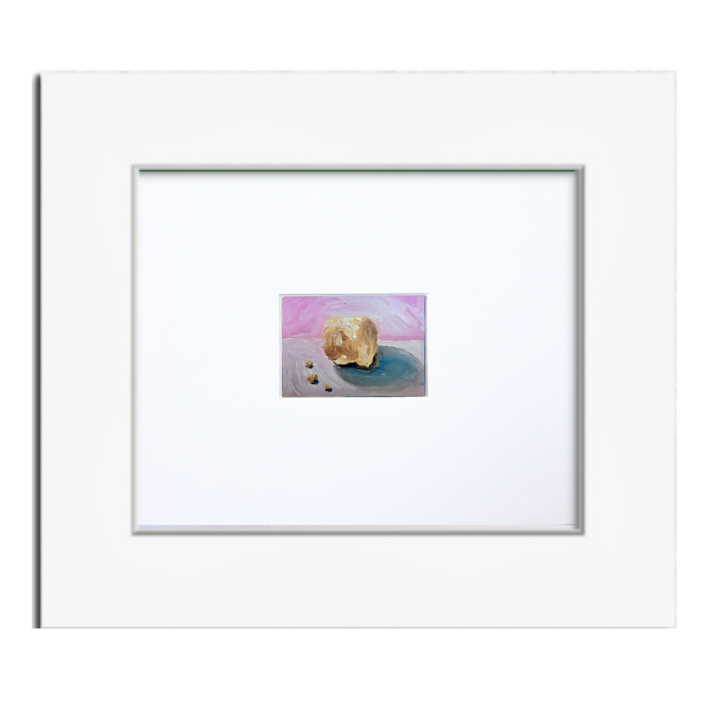 Donut Hole – Original ACEO Miniature Oil Painting