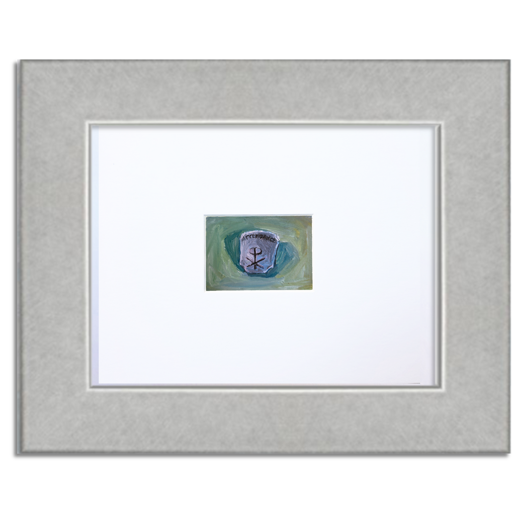 The Death of a Complex – Original ACEO Miniature Oil Painting