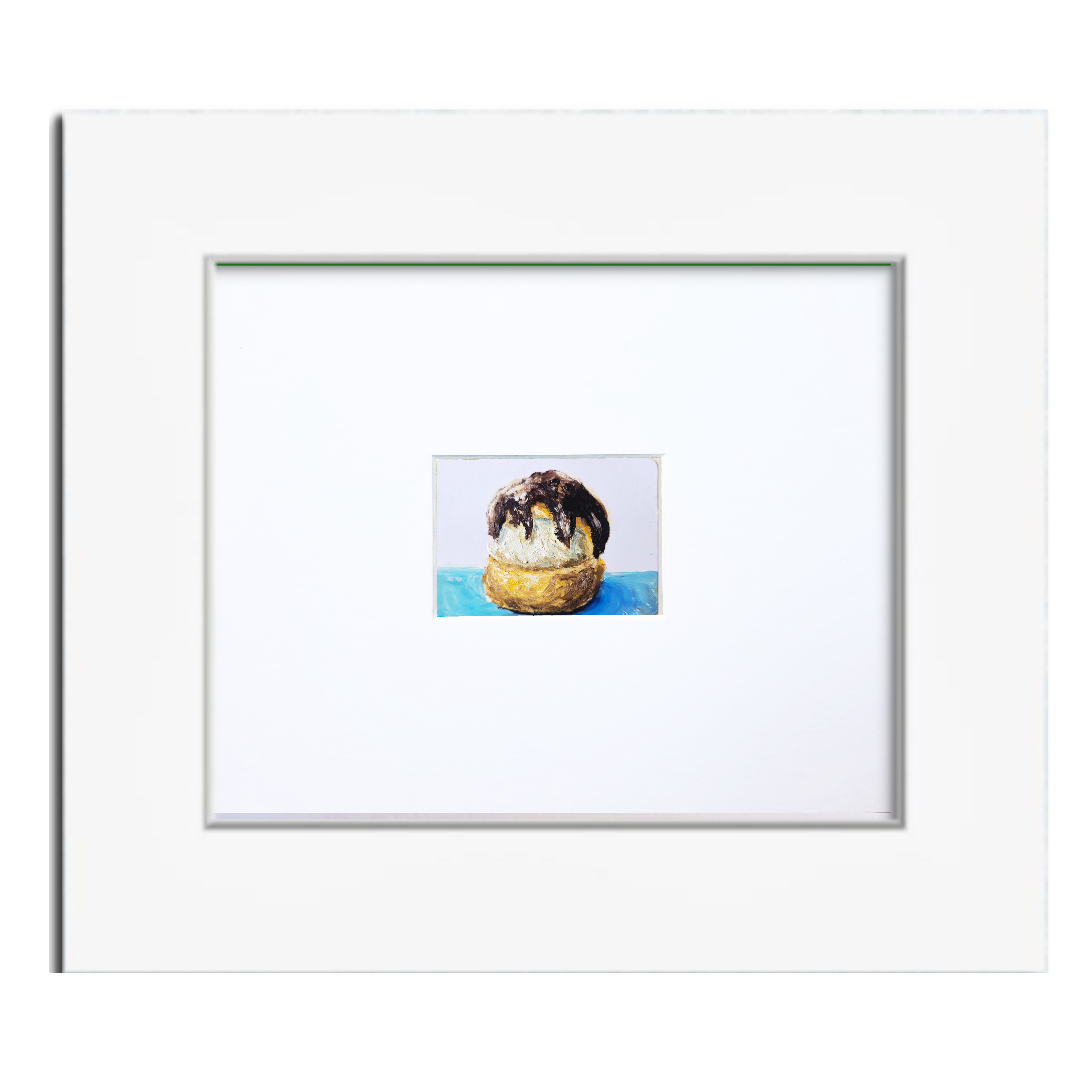 Profiterole – Original ACEO Miniature Oil Painting