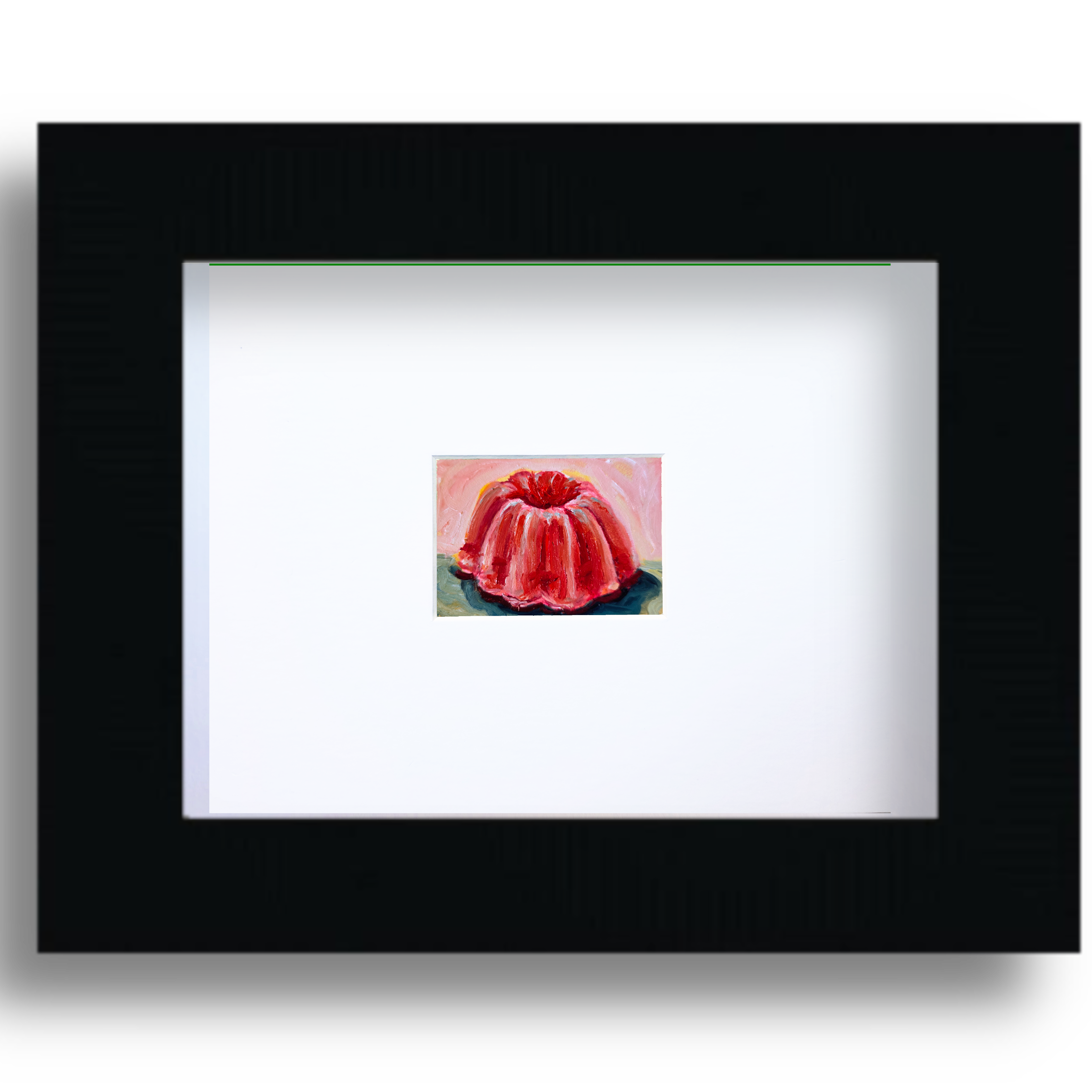 Red Jello – Original ACEO Miniature Oil Painting