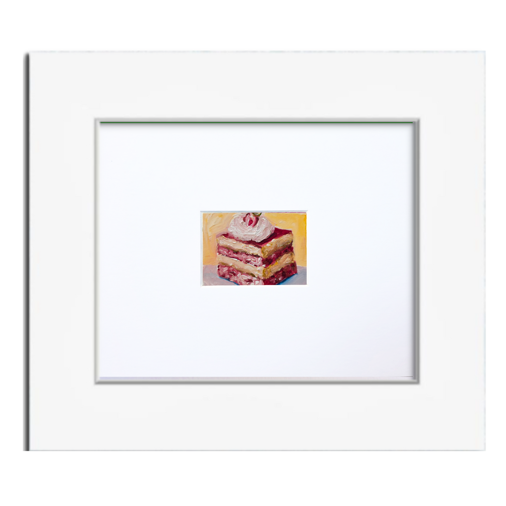 Strawberry Shortcake - Original ACEO miniature oil painting