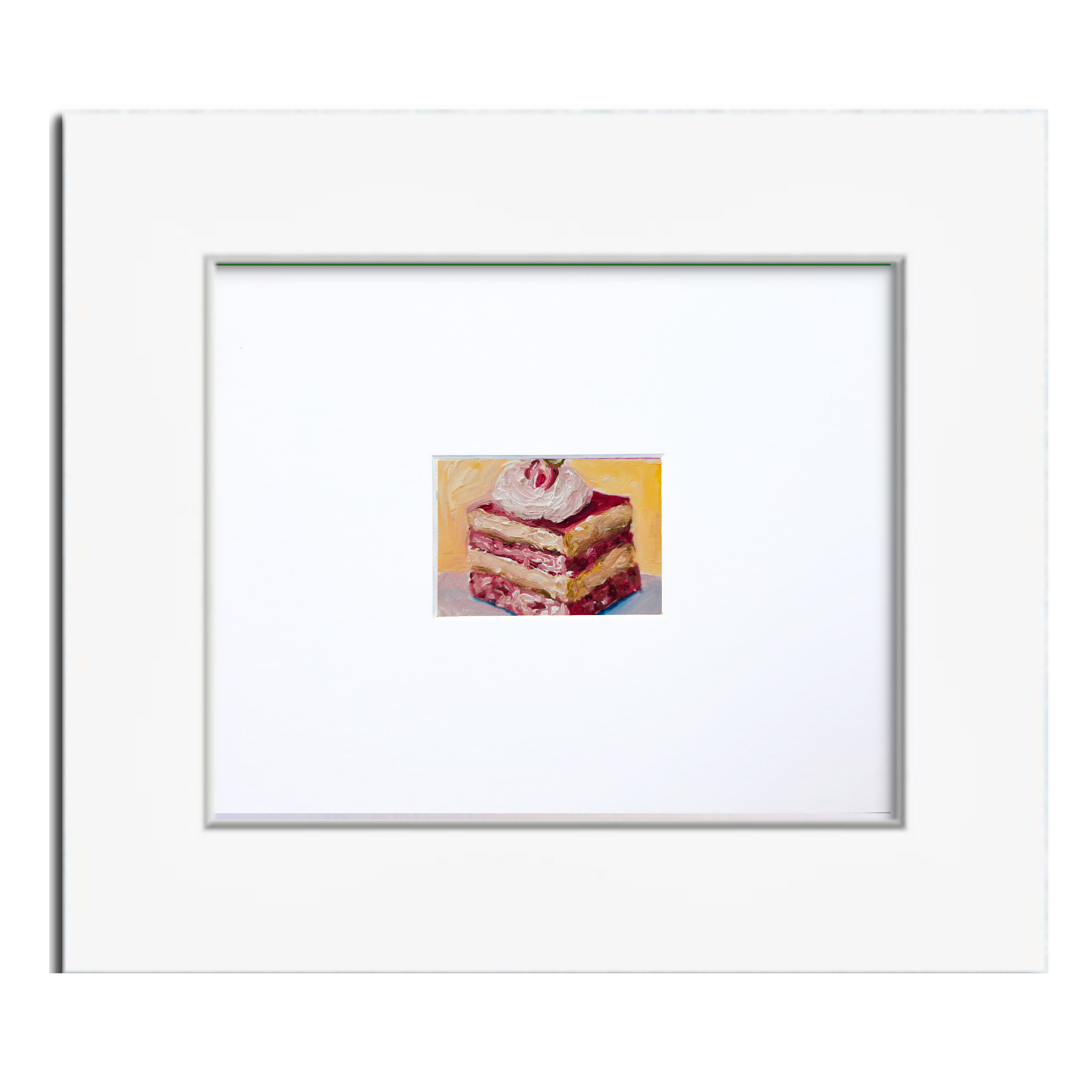 Strawberry Shortcake - Original ACEO miniature oil painting